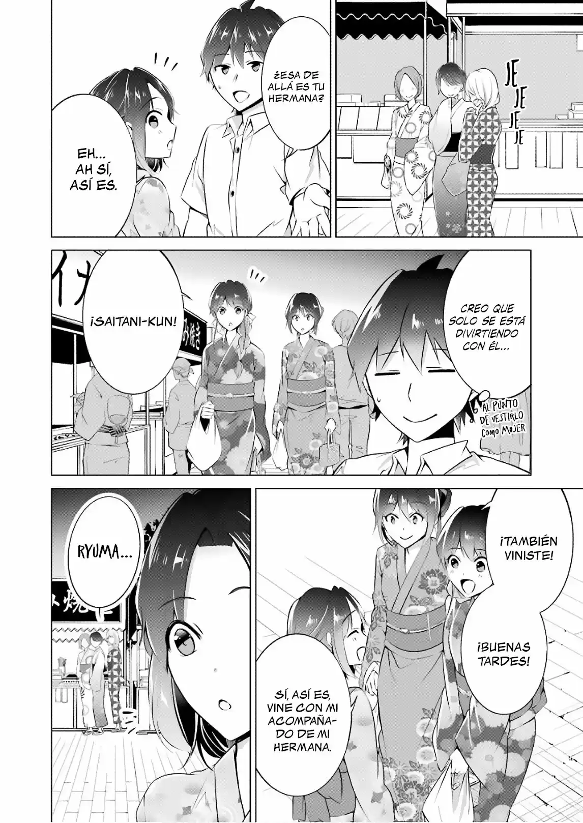 Real no Heroine wa Irimasen! capítulo 31, página 12