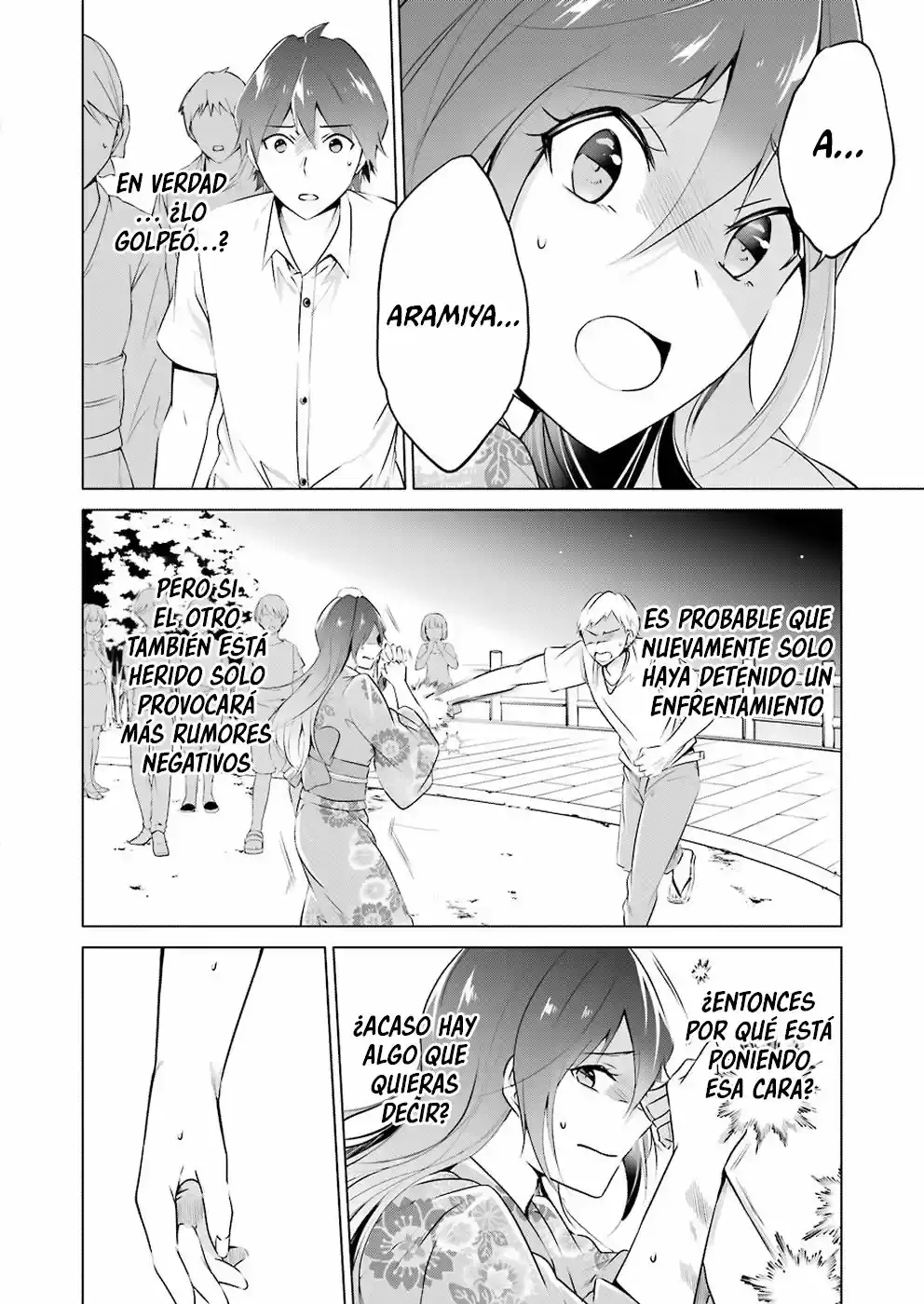 Real no Heroine wa Irimasen! capítulo 32, página 8