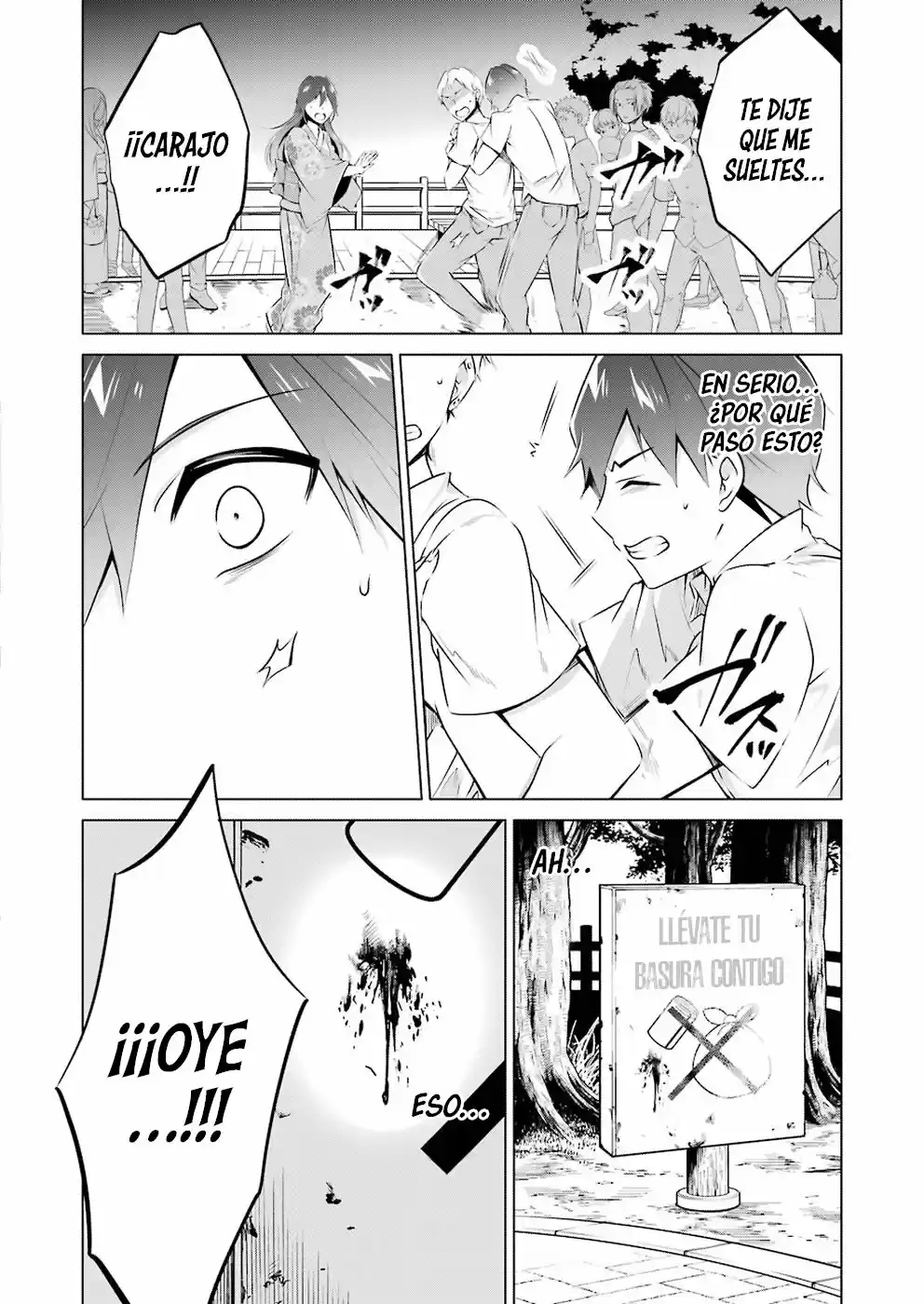 Real no Heroine wa Irimasen! capítulo 32, página 10