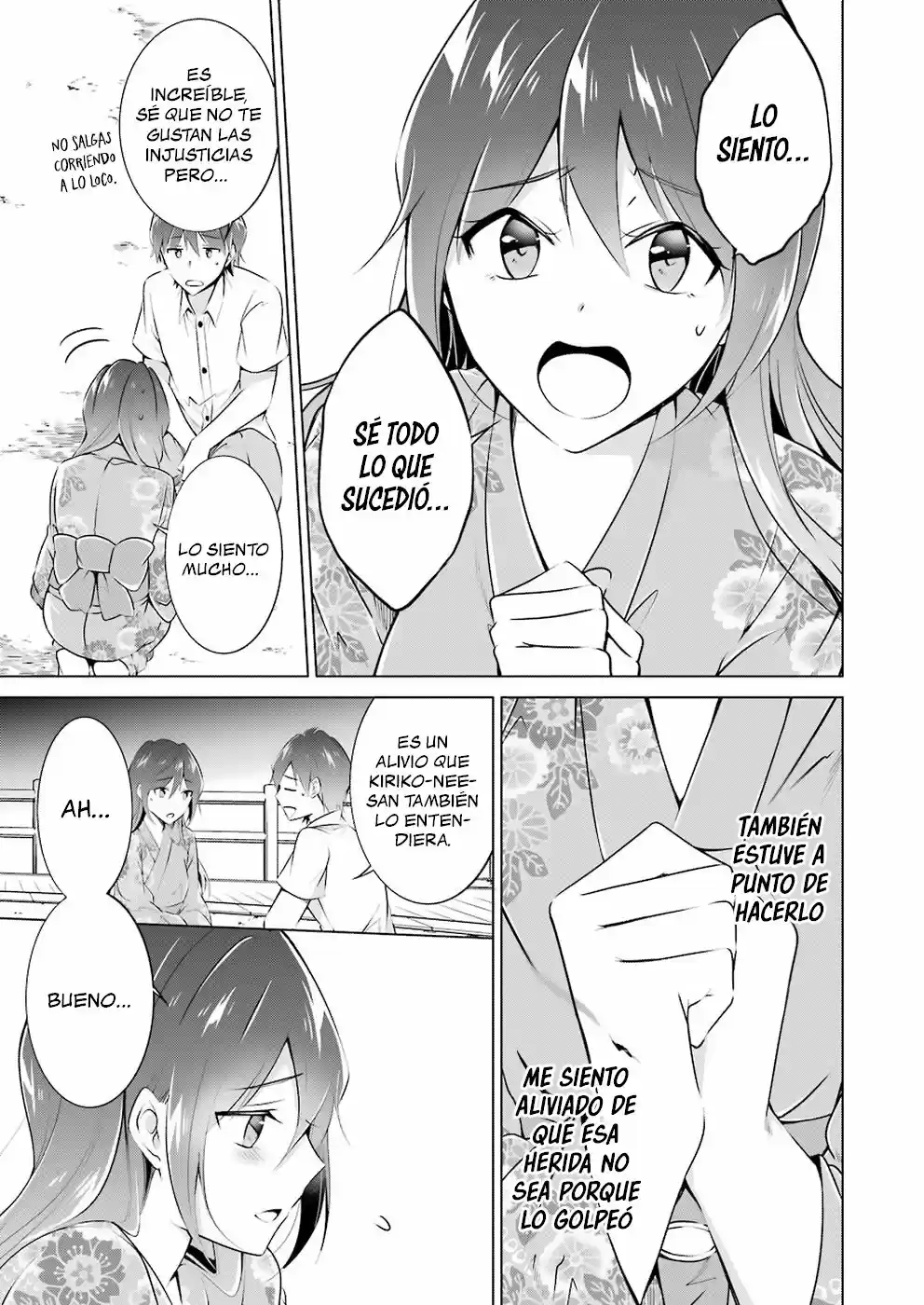 Real no Heroine wa Irimasen! capítulo 32, página 17