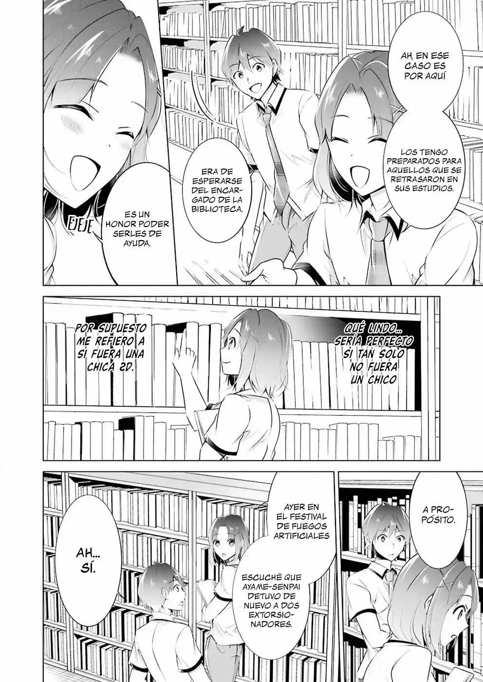 Real no Heroine wa Irimasen! capítulo 33, página 5