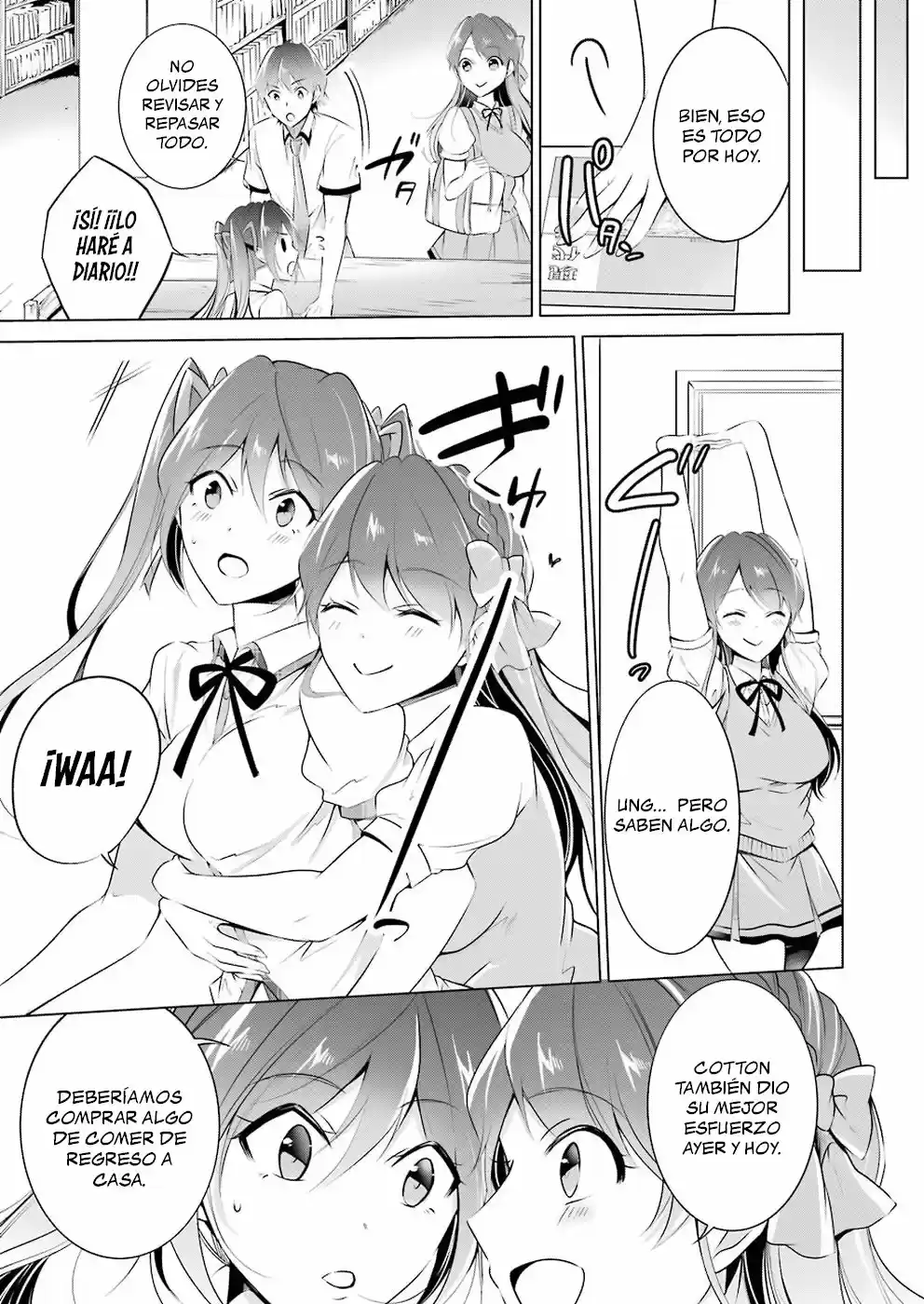 Real no Heroine wa Irimasen! capítulo 33, página 8