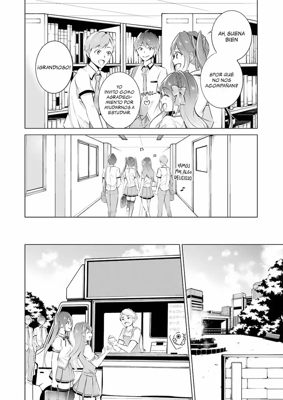 Real no Heroine wa Irimasen! capítulo 33, página 9