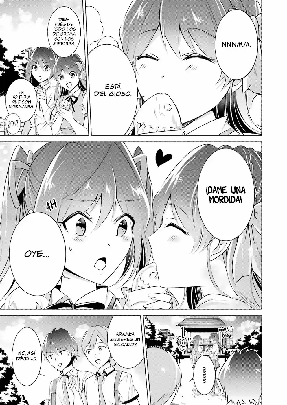 Real no Heroine wa Irimasen! capítulo 33, página 10
