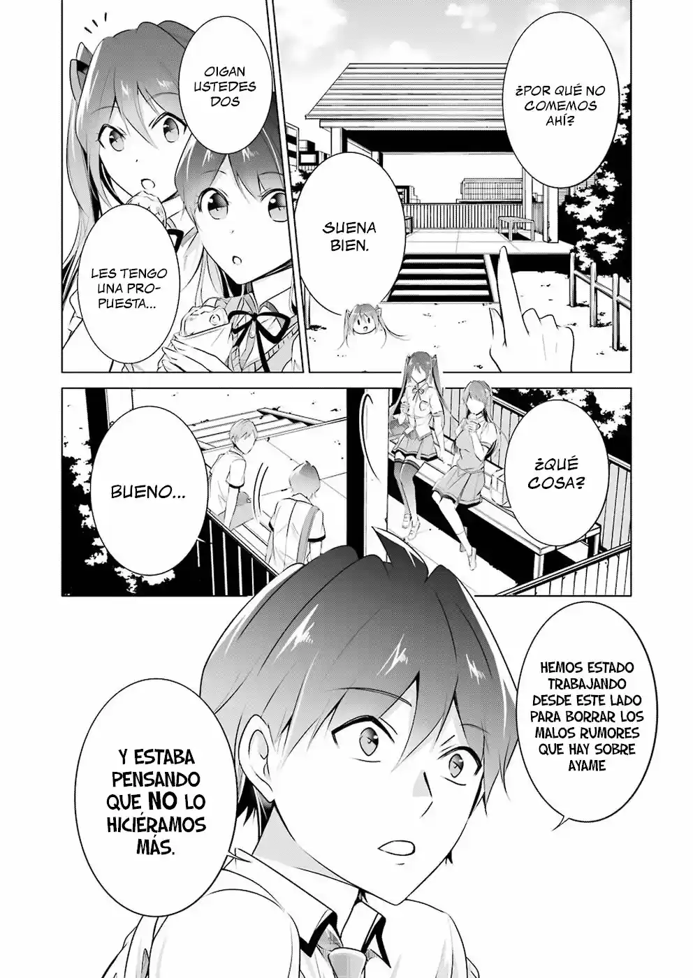 Real no Heroine wa Irimasen! capítulo 33, página 11