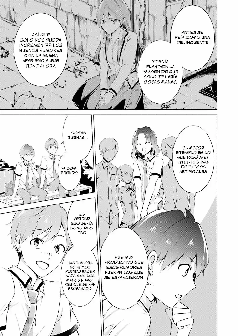 Real no Heroine wa Irimasen! capítulo 33, página 14