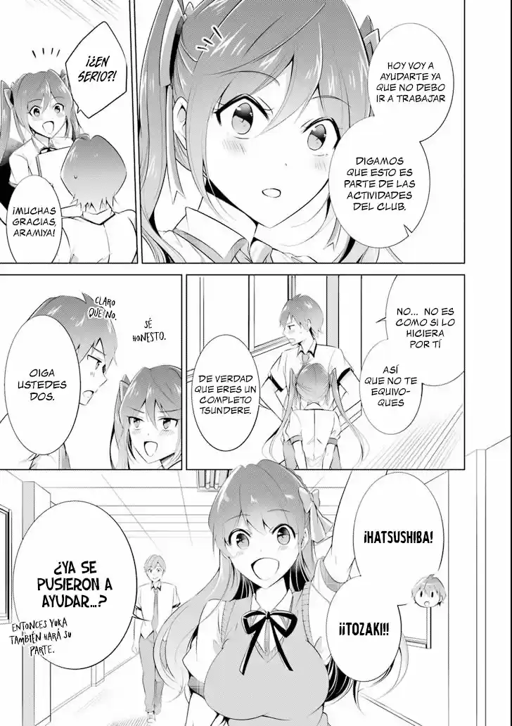 Real no Heroine wa Irimasen! capítulo 34, página 8