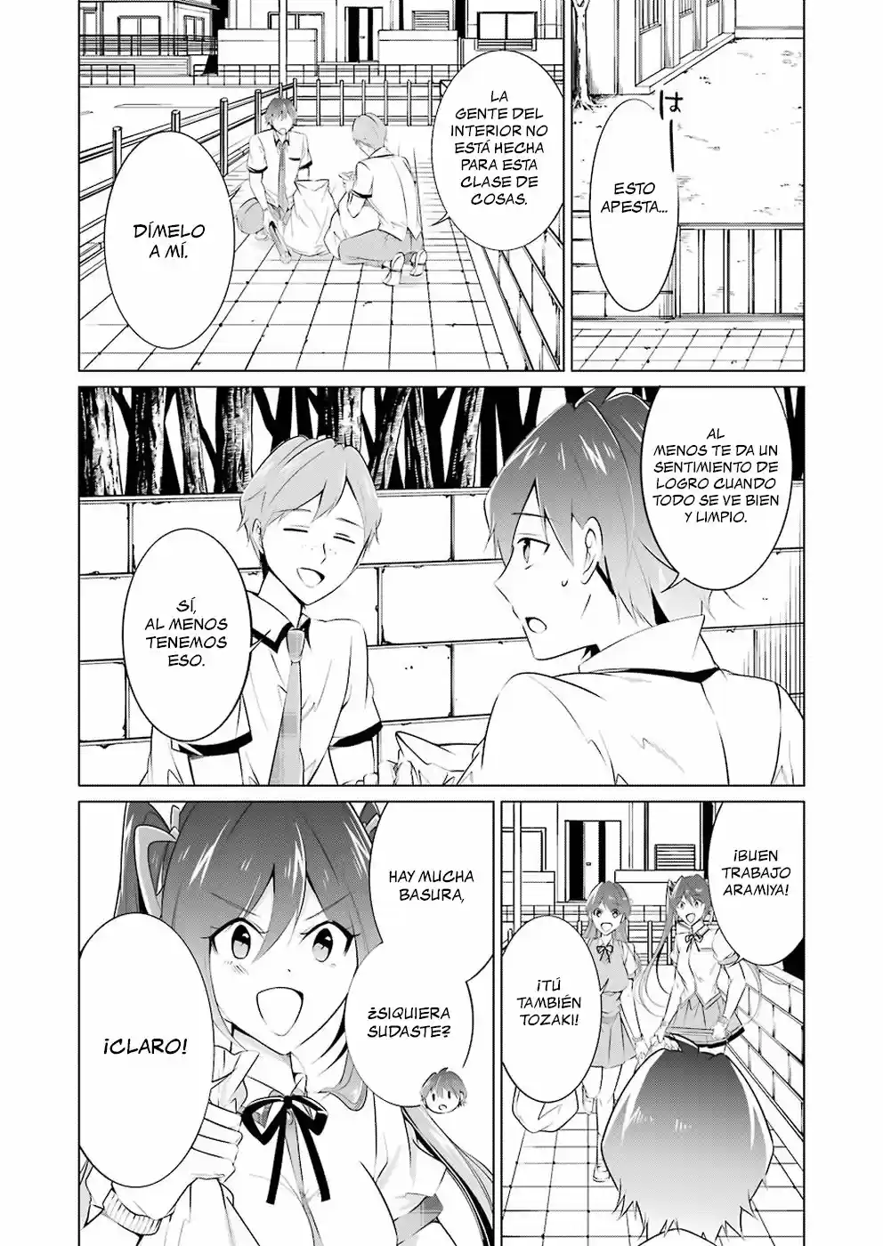 Real no Heroine wa Irimasen! capítulo 35, página 3