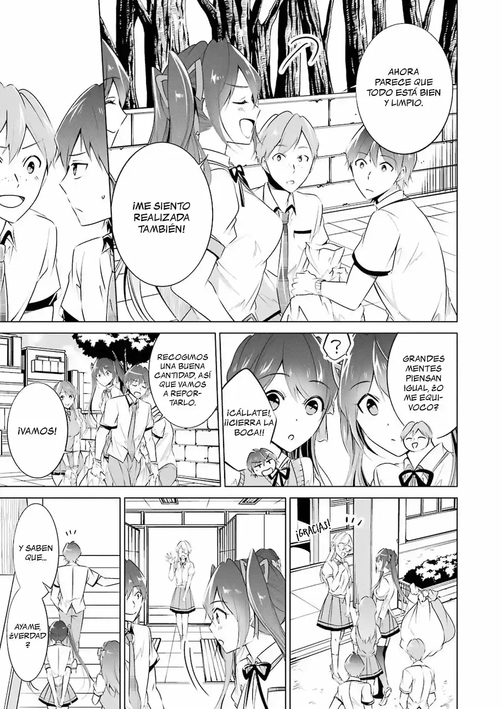 Real no Heroine wa Irimasen! capítulo 35, página 4