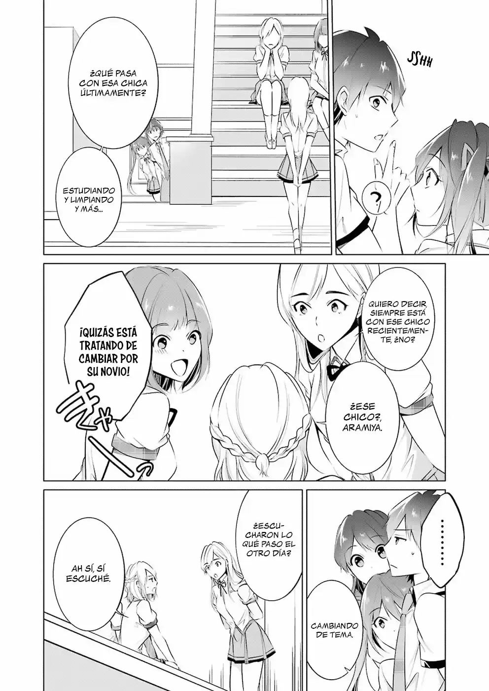Real no Heroine wa Irimasen! capítulo 35, página 5