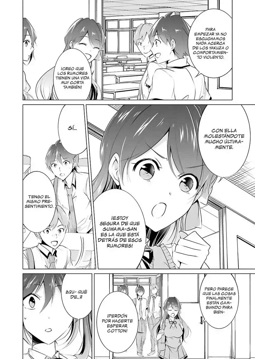 Real no Heroine wa Irimasen! capítulo 35, página 7
