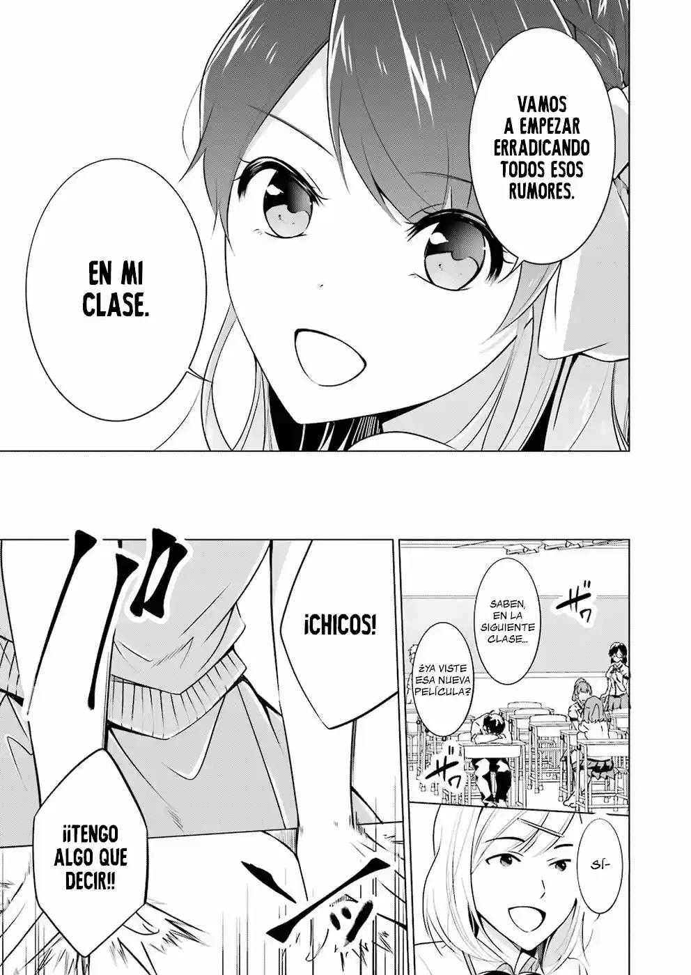 Real no Heroine wa Irimasen! capítulo 35, página 8
