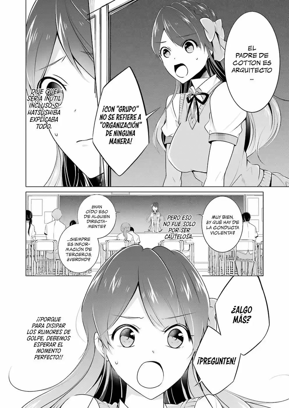 Real no Heroine wa Irimasen! capítulo 35, página 11