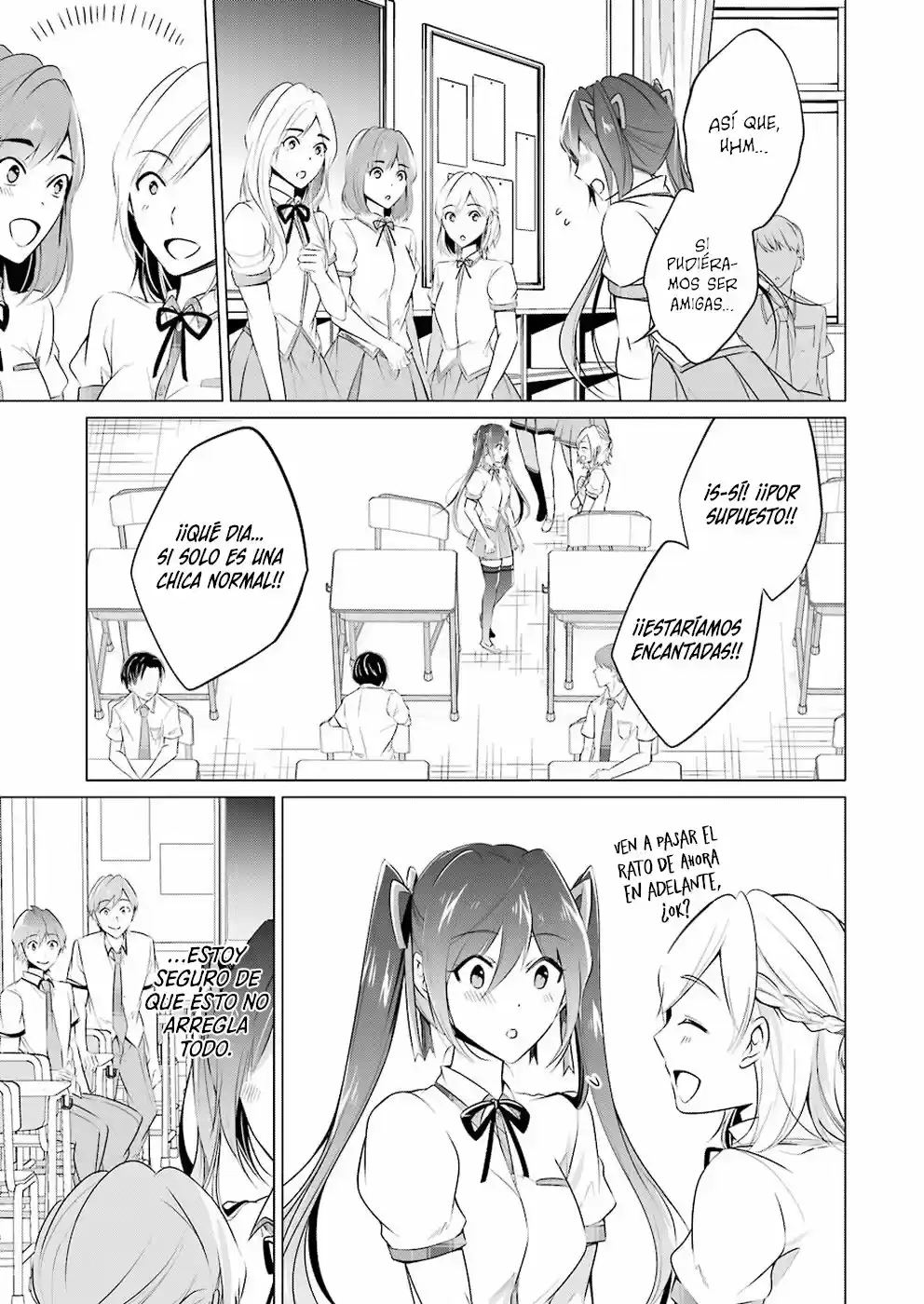 Real no Heroine wa Irimasen! capítulo 35, página 18