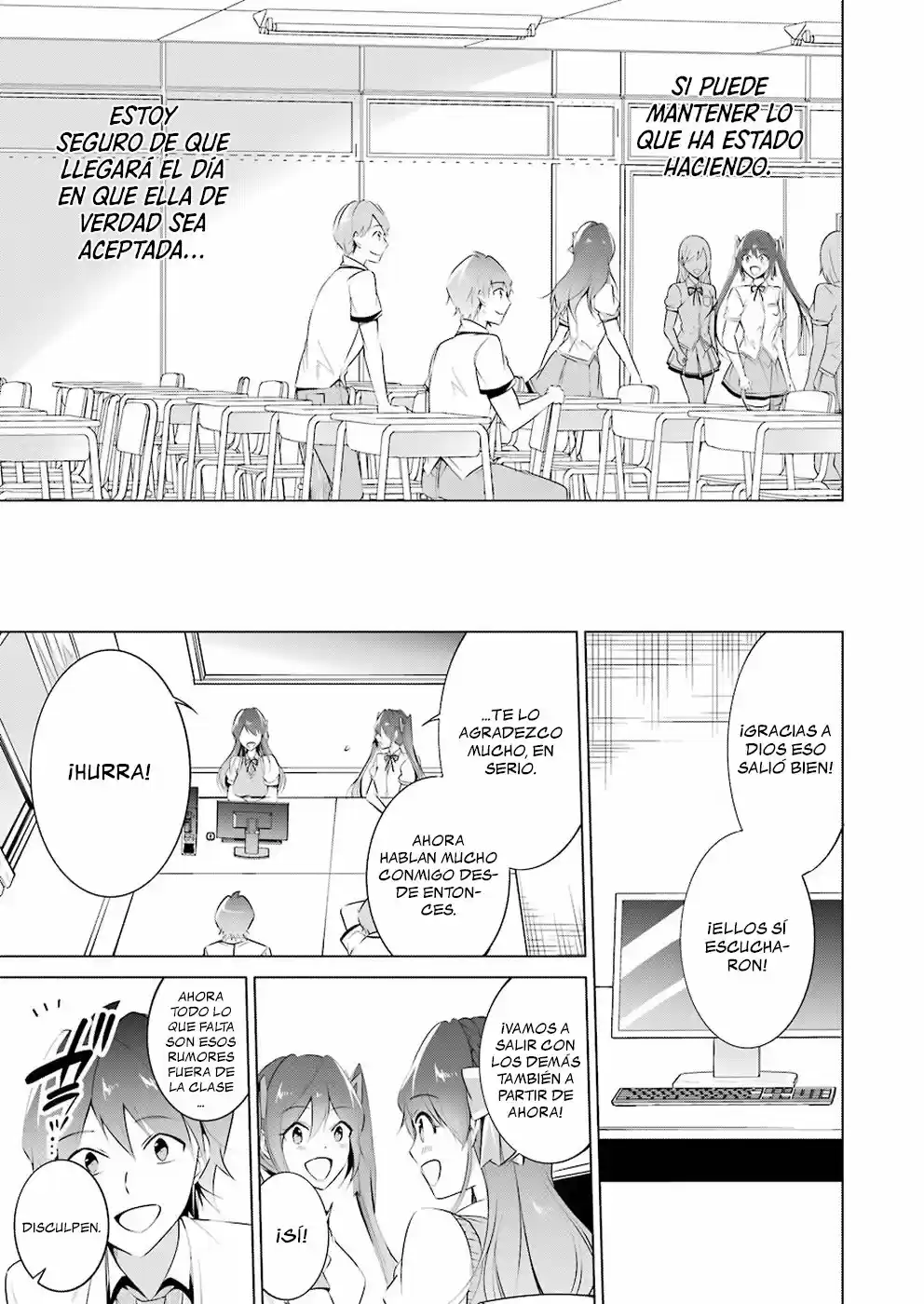 Real no Heroine wa Irimasen! capítulo 35, página 20