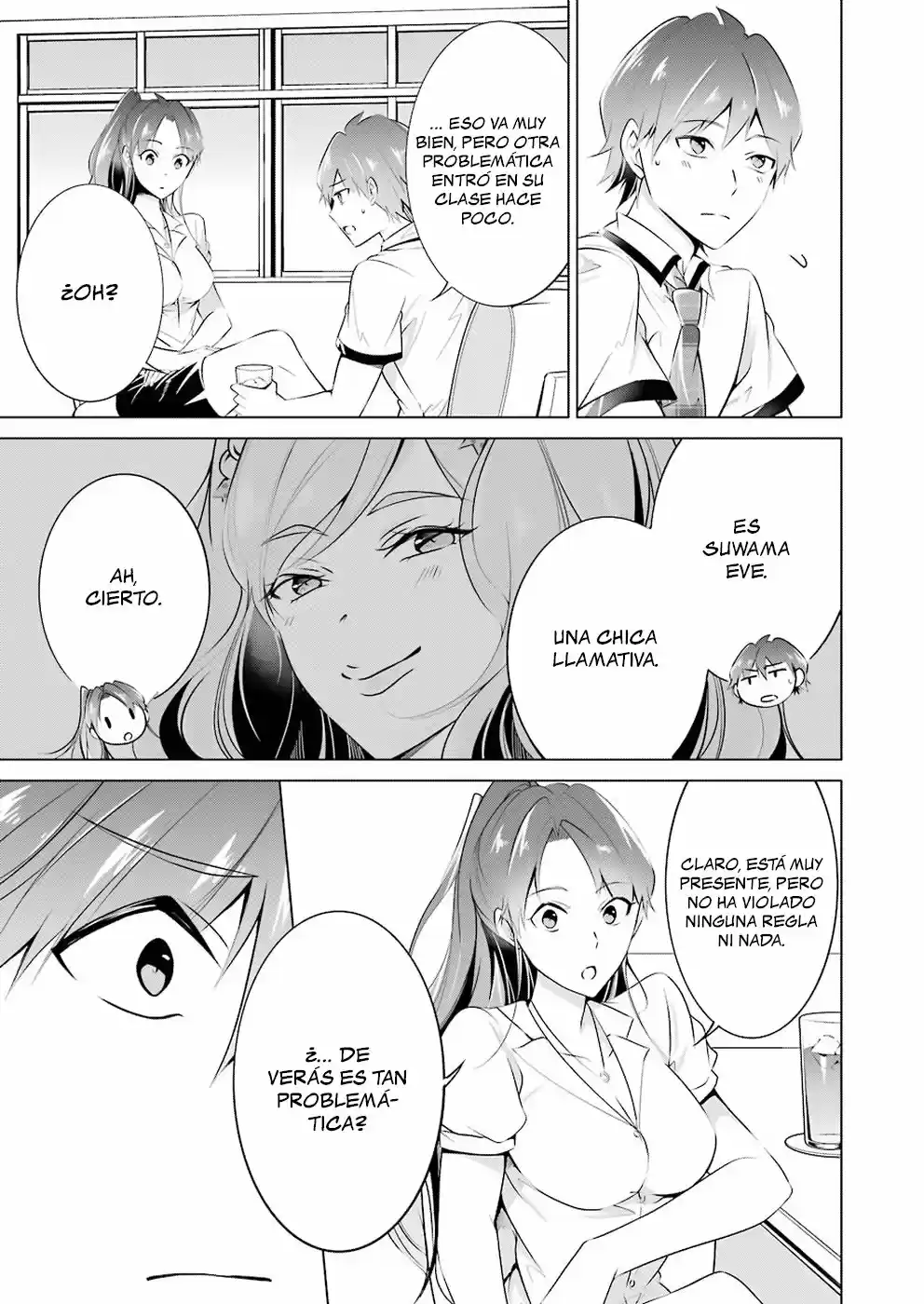 Real no Heroine wa Irimasen! capítulo 36, página 8
