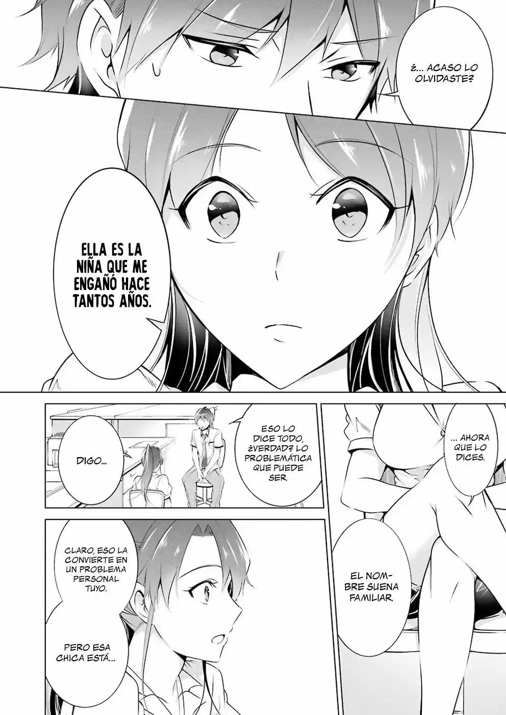 Real no Heroine wa Irimasen! capítulo 36, página 9