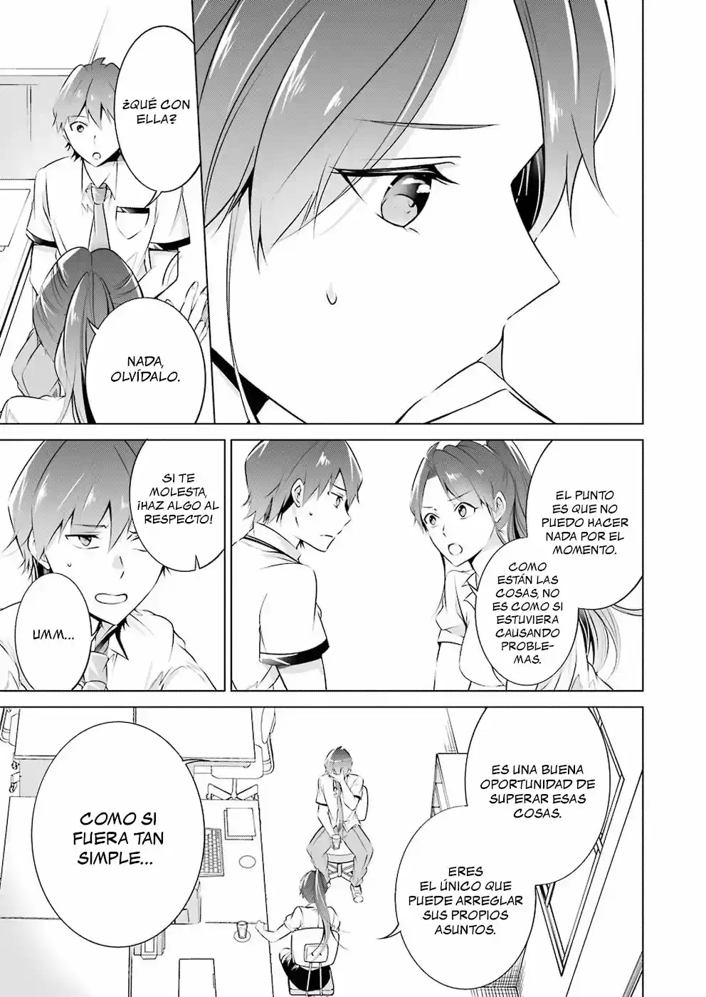 Real no Heroine wa Irimasen! capítulo 36, página 10