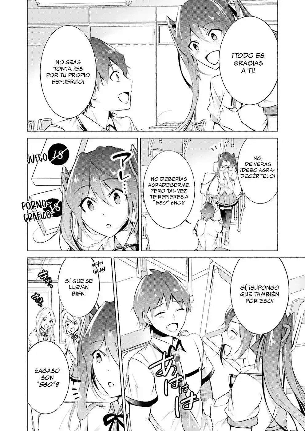 Real no Heroine wa Irimasen! capítulo 36, página 13