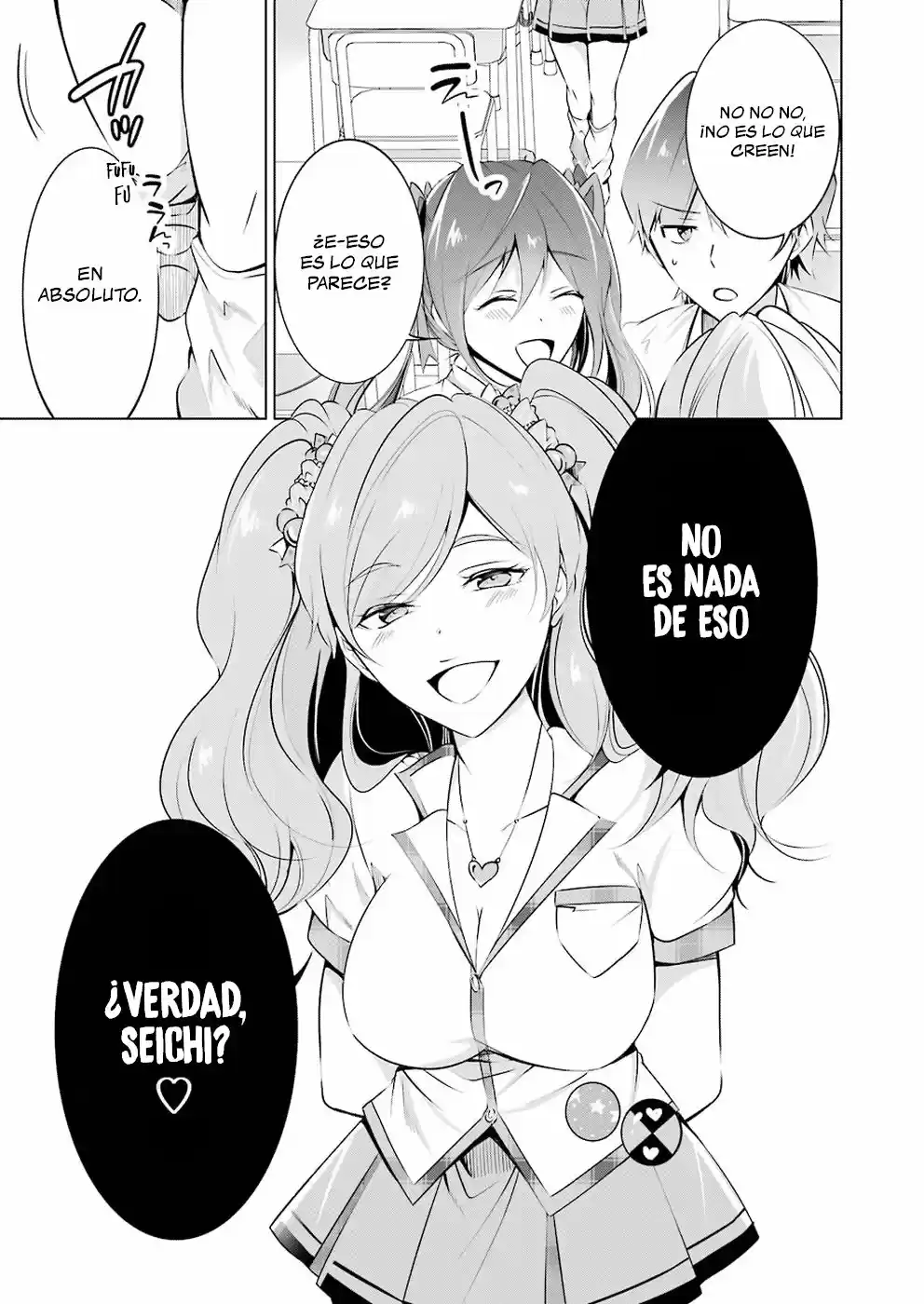 Real no Heroine wa Irimasen! capítulo 36, página 14