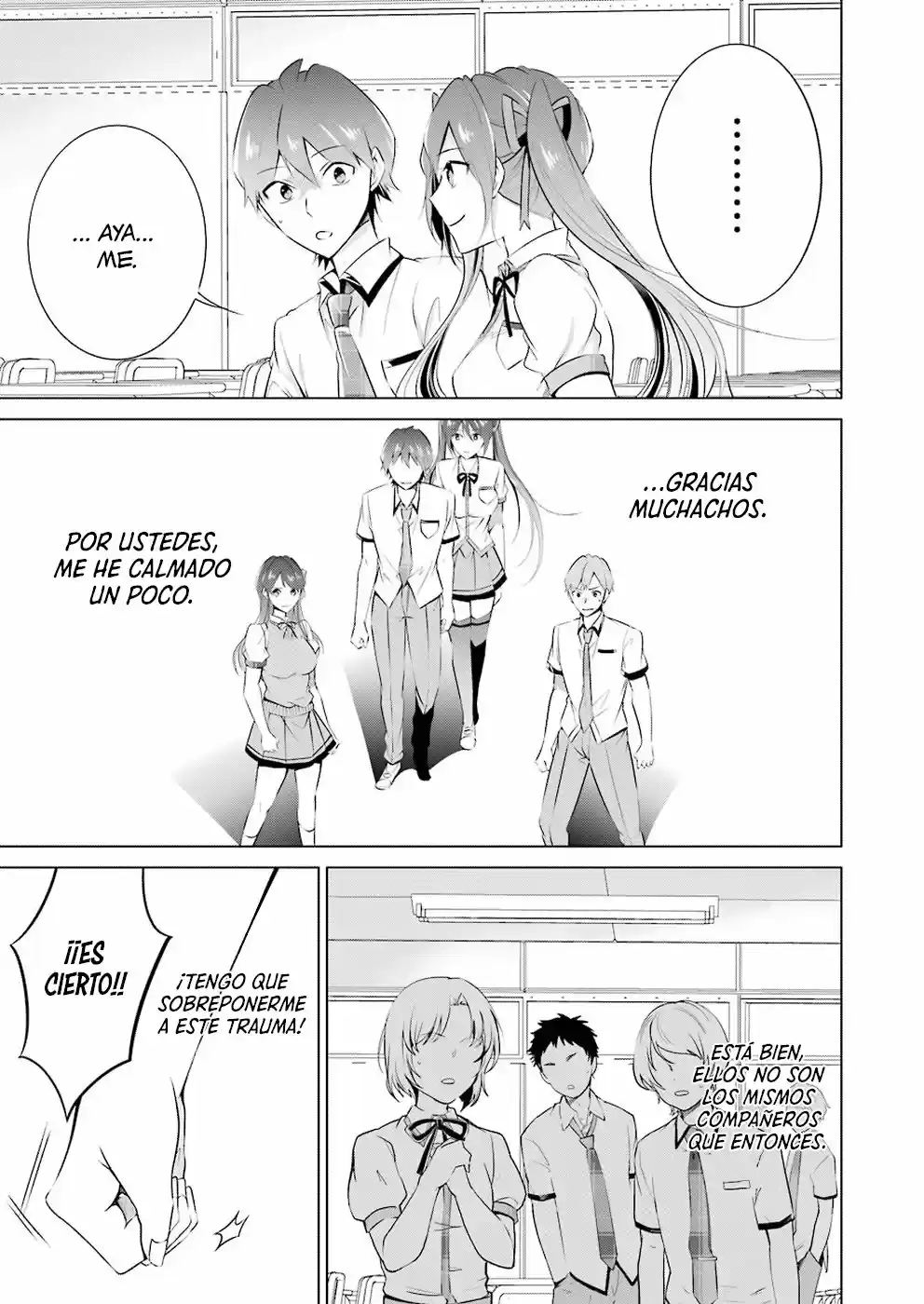 Real no Heroine wa Irimasen! capítulo 37, página 4
