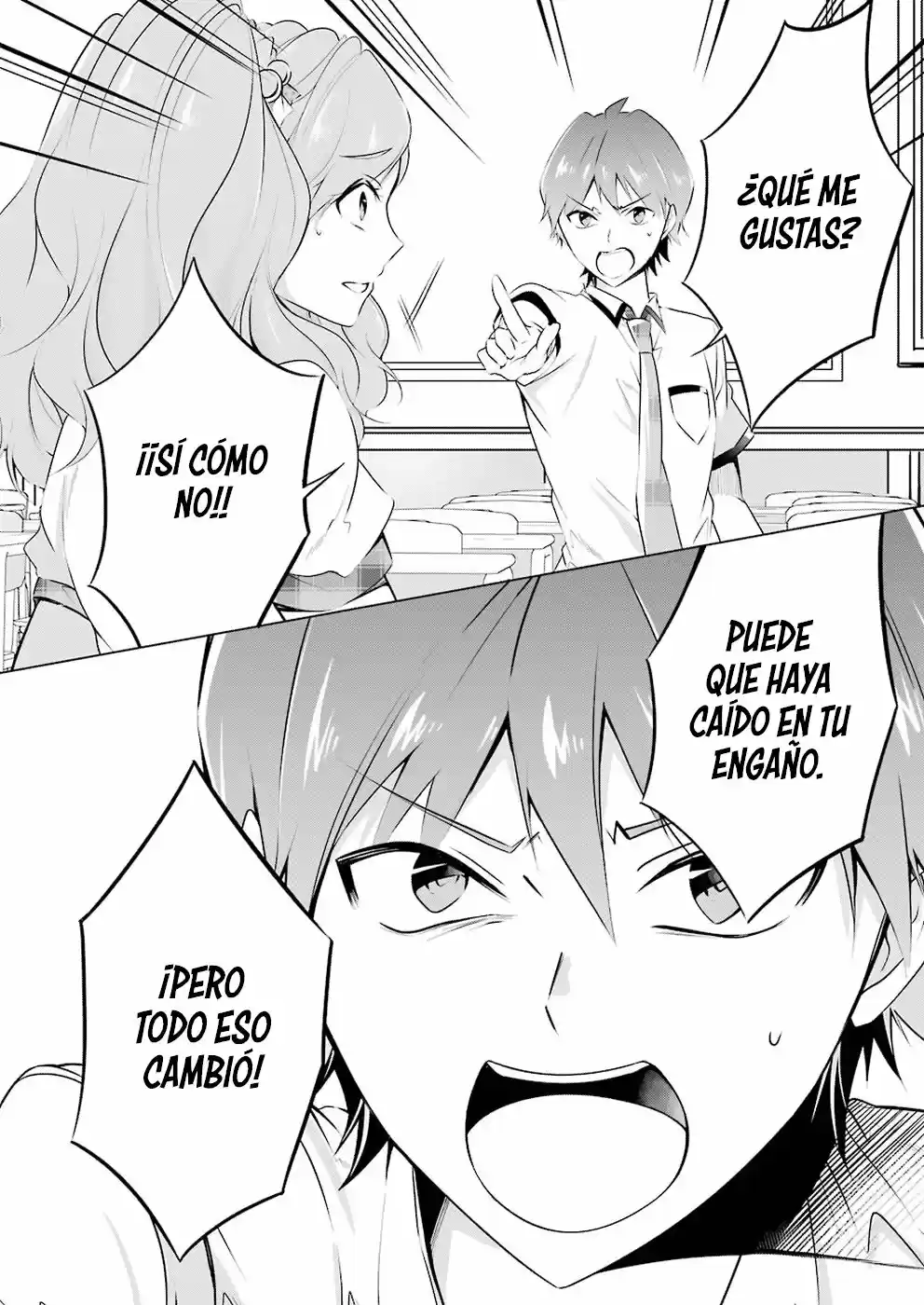 Real no Heroine wa Irimasen! capítulo 37, página 5