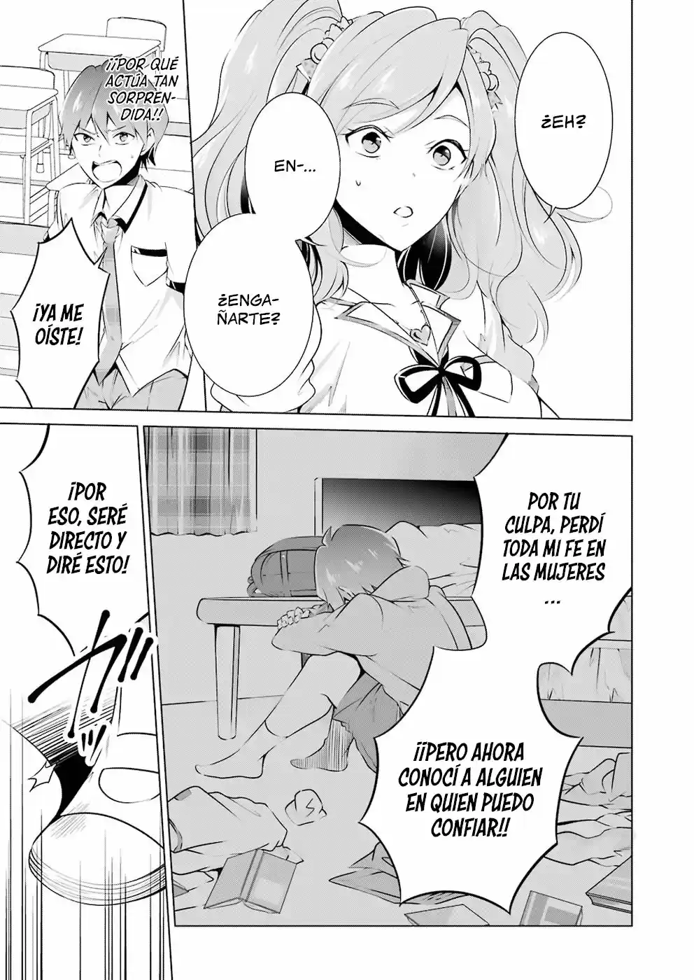 Real no Heroine wa Irimasen! capítulo 37, página 6