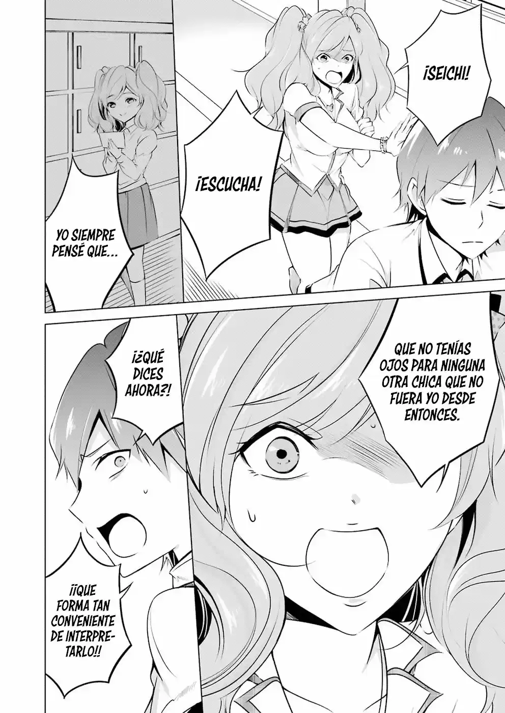 Real no Heroine wa Irimasen! capítulo 37, página 9