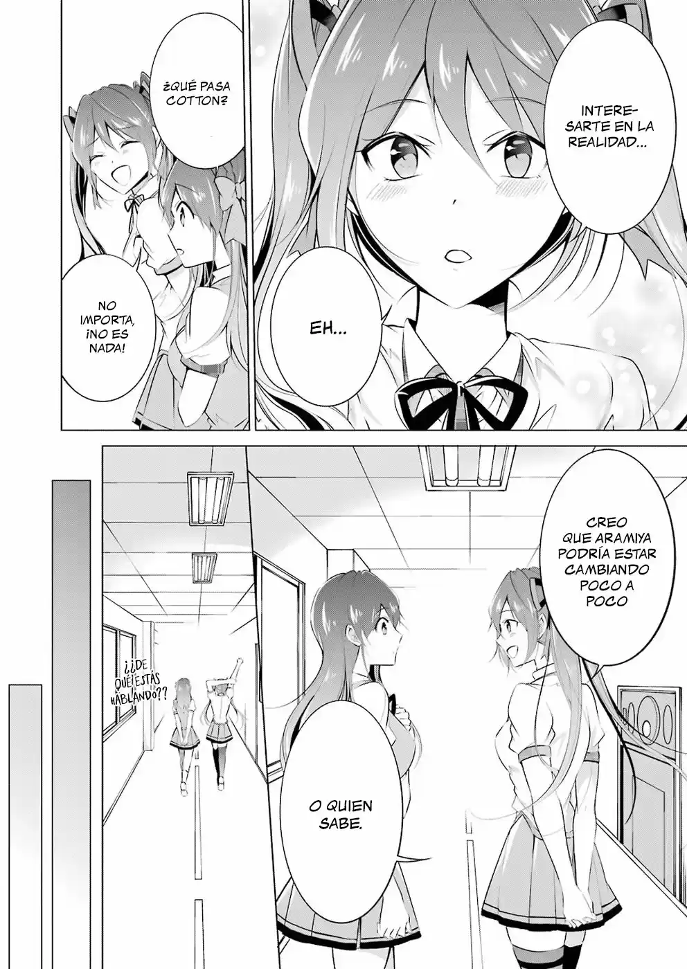 Real no Heroine wa Irimasen! capítulo 37, página 11