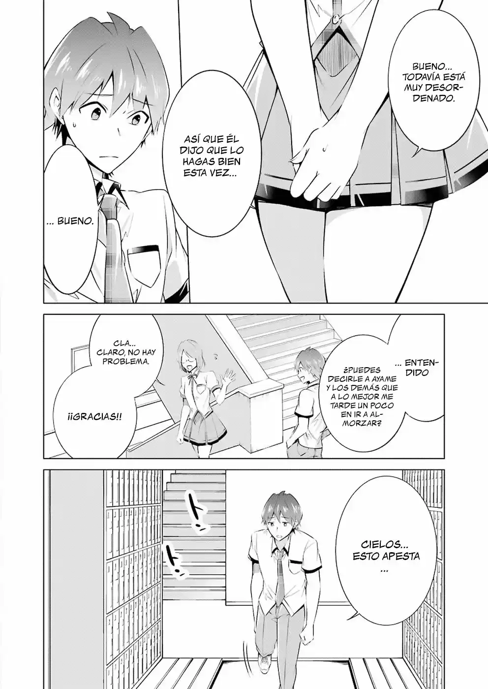 Real no Heroine wa Irimasen! capítulo 37, página 15