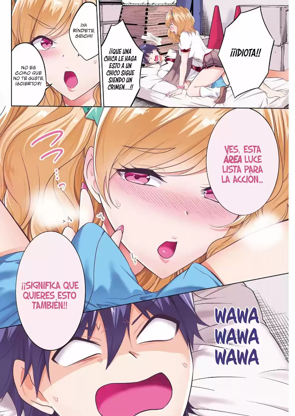 Real no Heroine wa Irimasen! capítulo 38, página 4