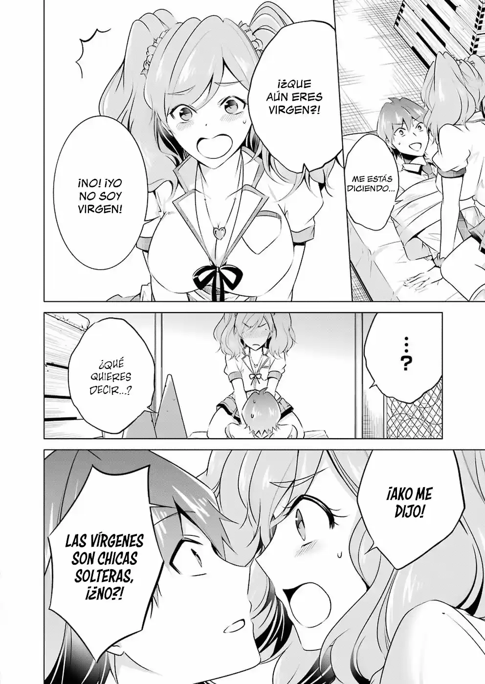 Real no Heroine wa Irimasen! capítulo 38, página 6