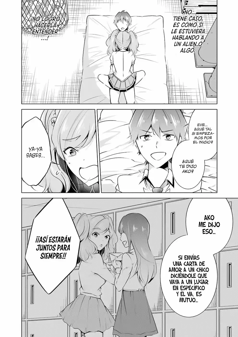 Real no Heroine wa Irimasen! capítulo 38, página 8