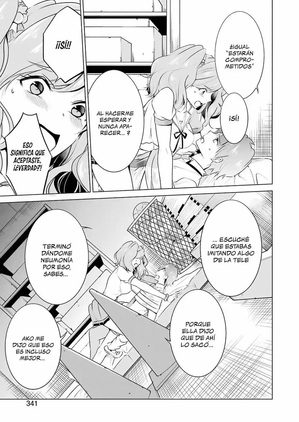 Real no Heroine wa Irimasen! capítulo 38, página 9
