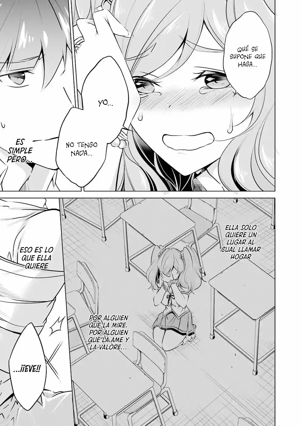 Real no Heroine wa Irimasen! capítulo 38, página 17