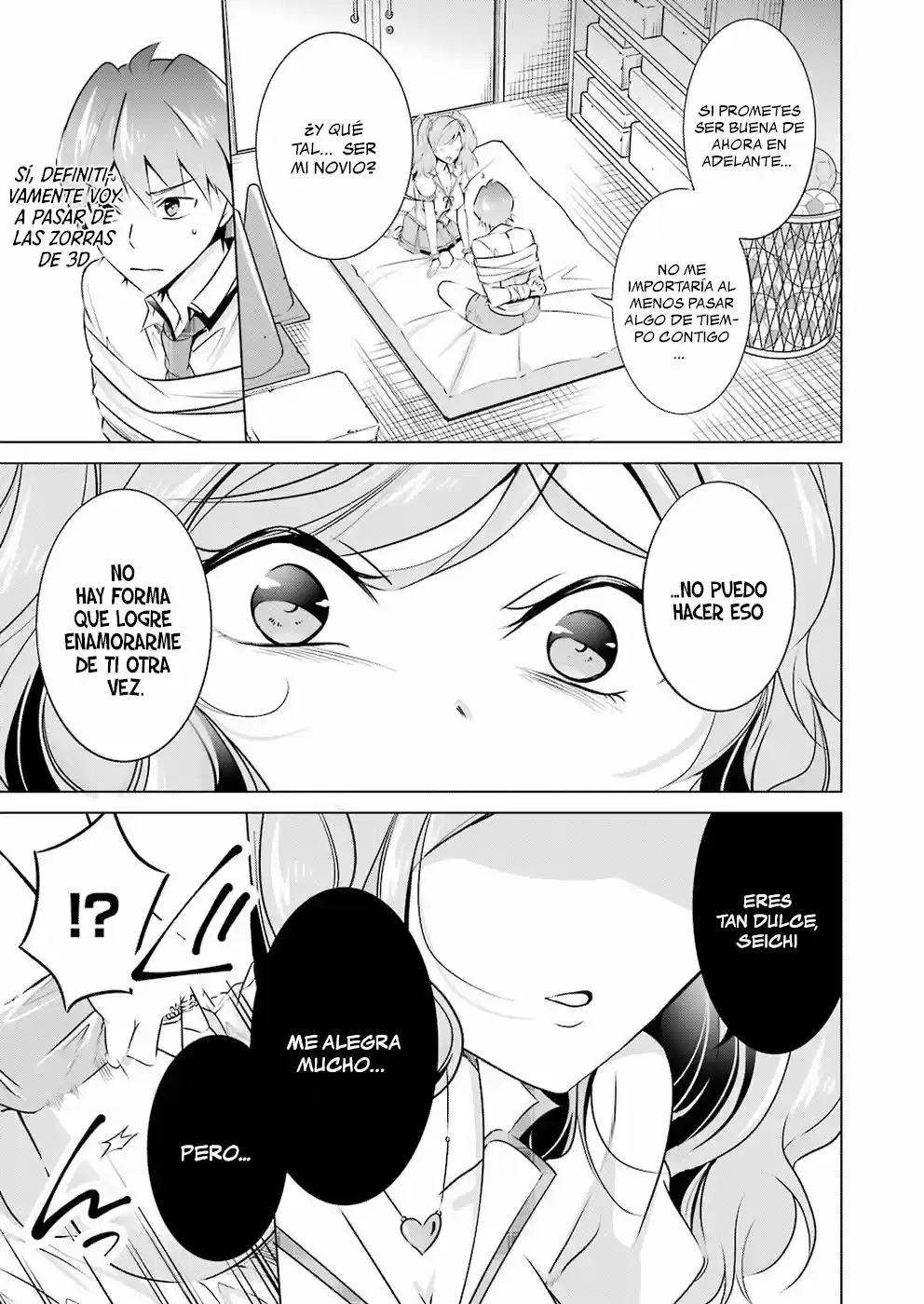 Real no Heroine wa Irimasen! capítulo 38, página 19