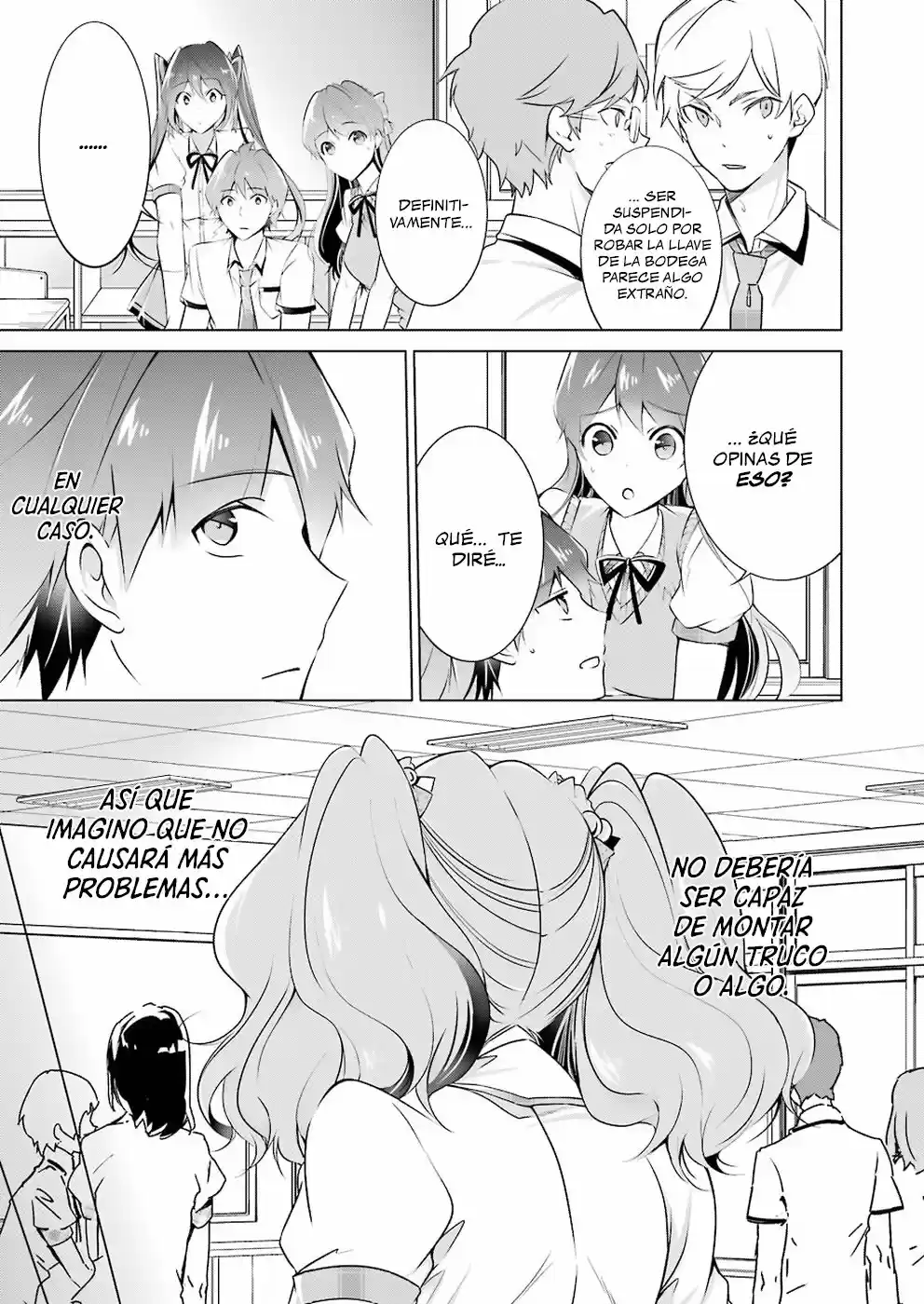 Real no Heroine wa Irimasen! capítulo 40, página 4