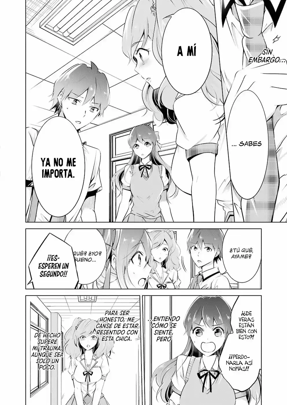 Real no Heroine wa Irimasen! capítulo 40, página 11