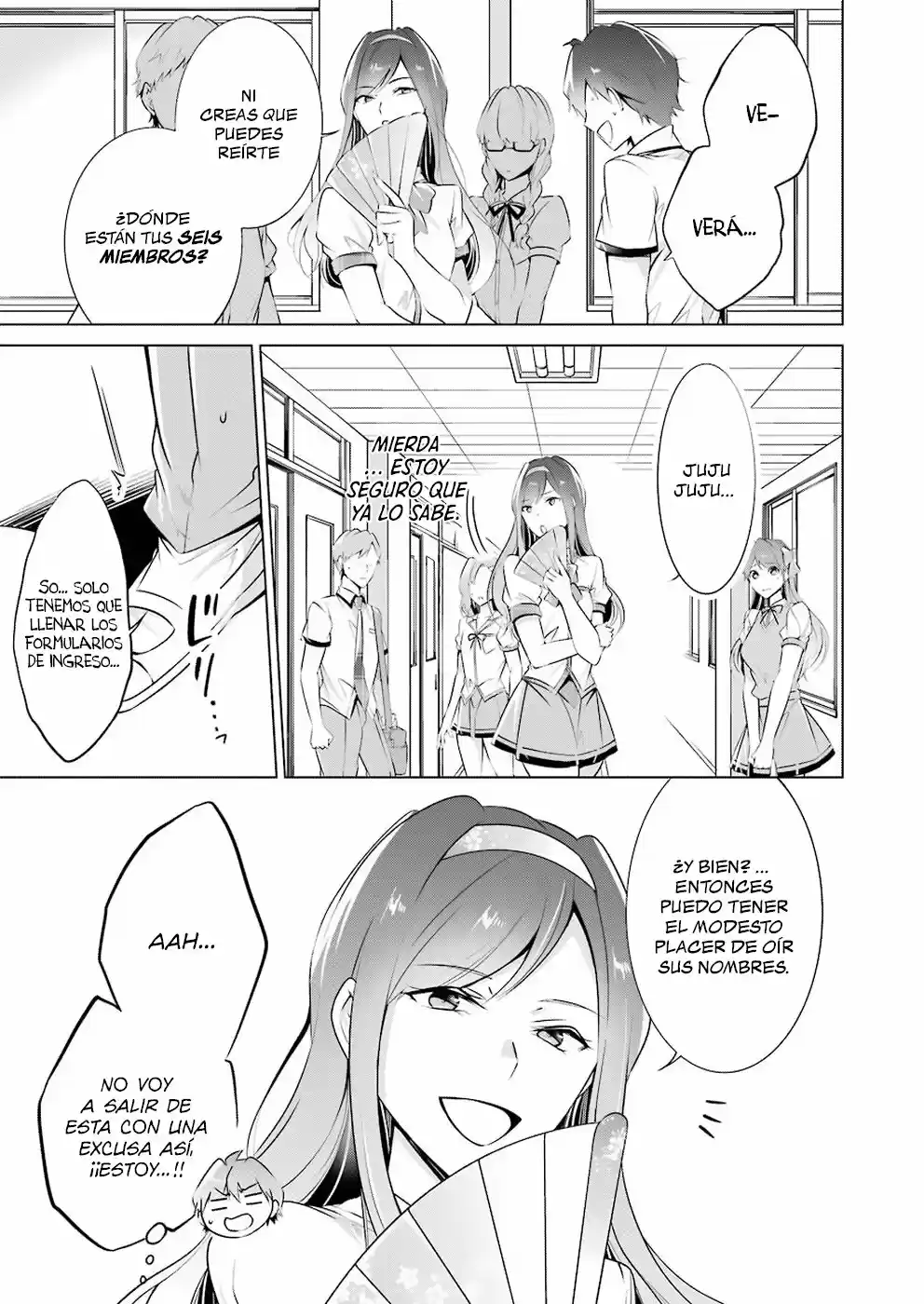 Real no Heroine wa Irimasen! capítulo 40, página 14