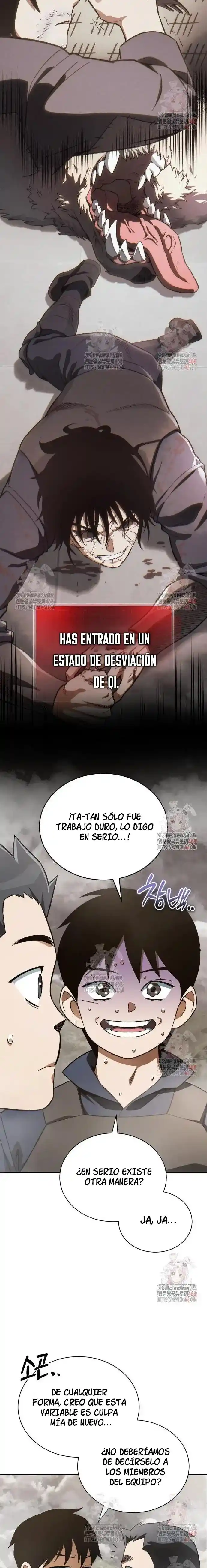 Reencarnación del demonio sangriento: La prueba del tanque maldito. capítulo 15, página 17