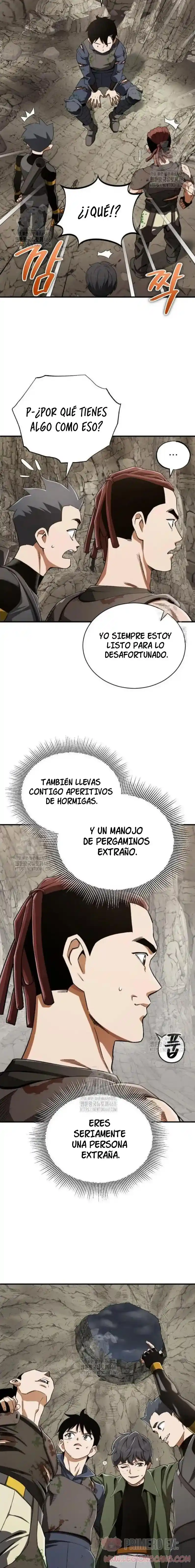 Reencarnación del demonio sangriento: La prueba del tanque maldito. capítulo 18, página 9