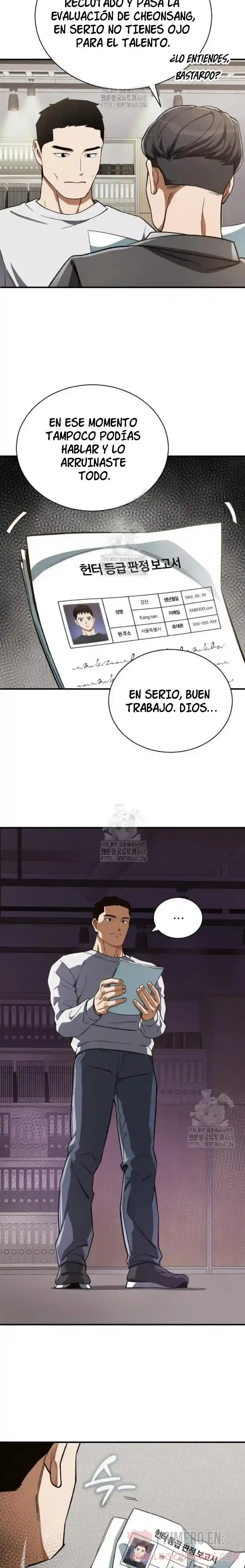 Reencarnación del demonio sangriento: La prueba del tanque maldito. capítulo 18, página 20