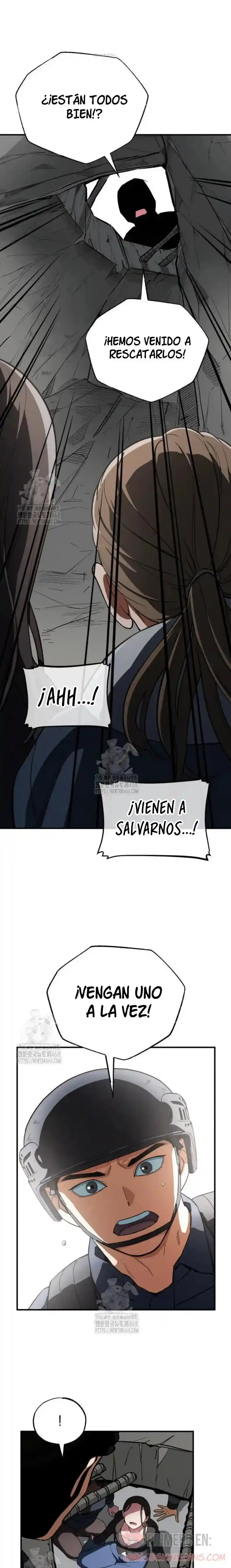 Reencarnación del demonio sangriento: La prueba del tanque maldito. capítulo 19, página 24