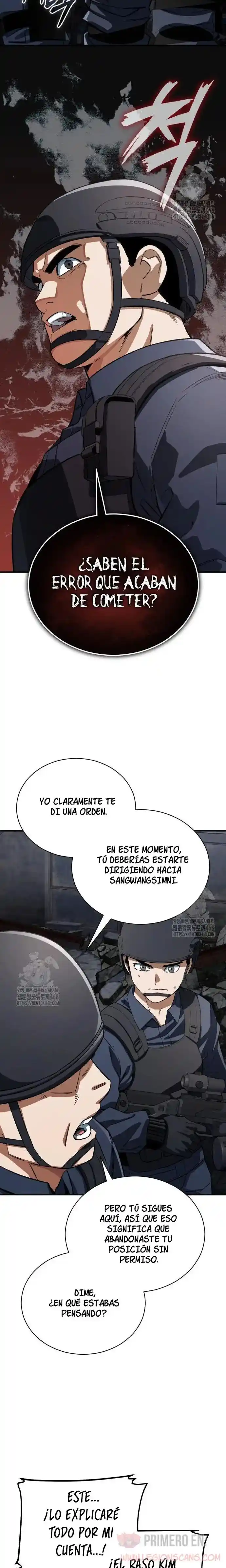 Reencarnación del demonio sangriento: La prueba del tanque maldito. capítulo 20, página 24