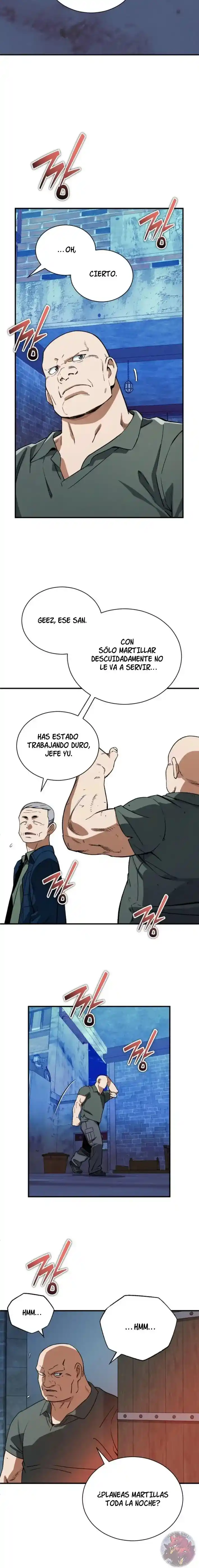 Reencarnación del demonio sangriento: La prueba del tanque maldito. capítulo 24, página 10