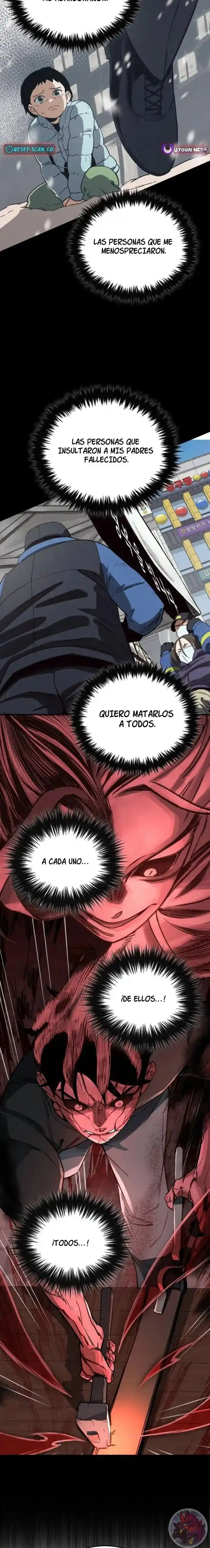 Reencarnación del demonio sangriento: La prueba del tanque maldito. capítulo 24, página 13