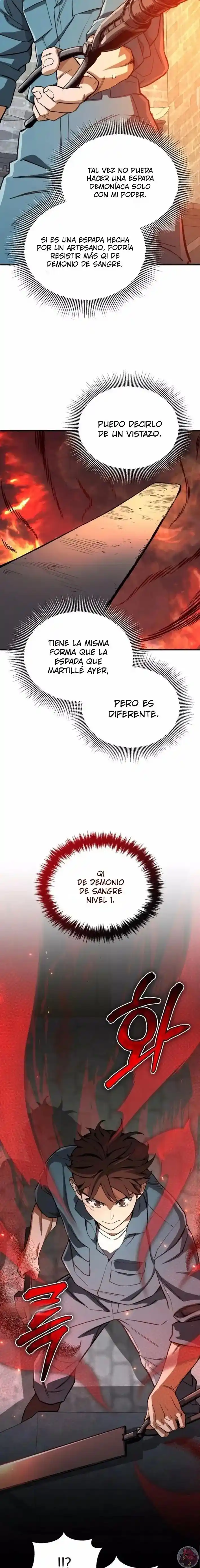 Reencarnación del demonio sangriento: La prueba del tanque maldito. capítulo 25, página 8
