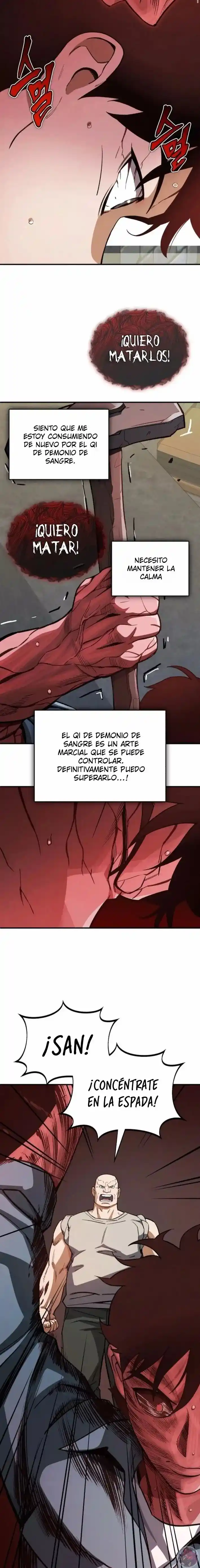 Reencarnación del demonio sangriento: La prueba del tanque maldito. capítulo 25, página 10