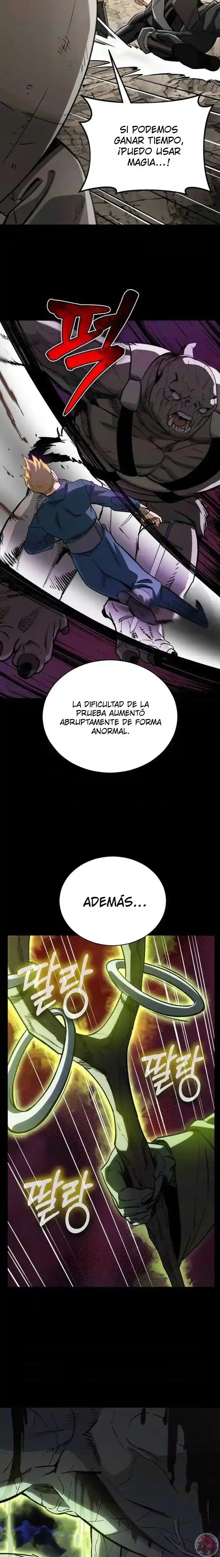 Reencarnación del demonio sangriento: La prueba del tanque maldito. capítulo 26, página 24