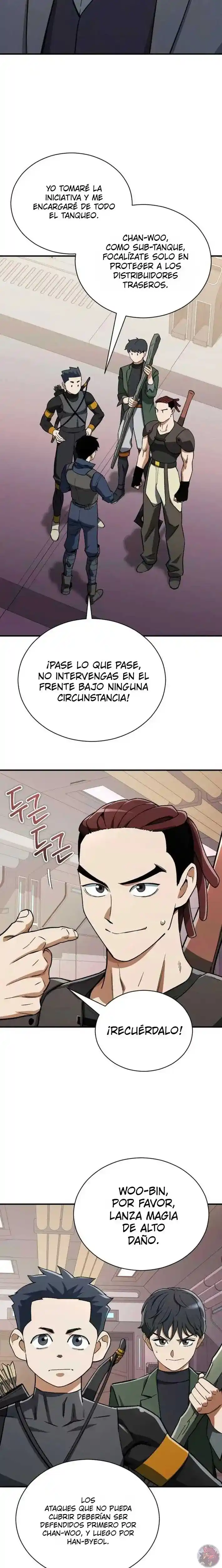 Reencarnación del demonio sangriento: La prueba del tanque maldito. capítulo 26, página 28